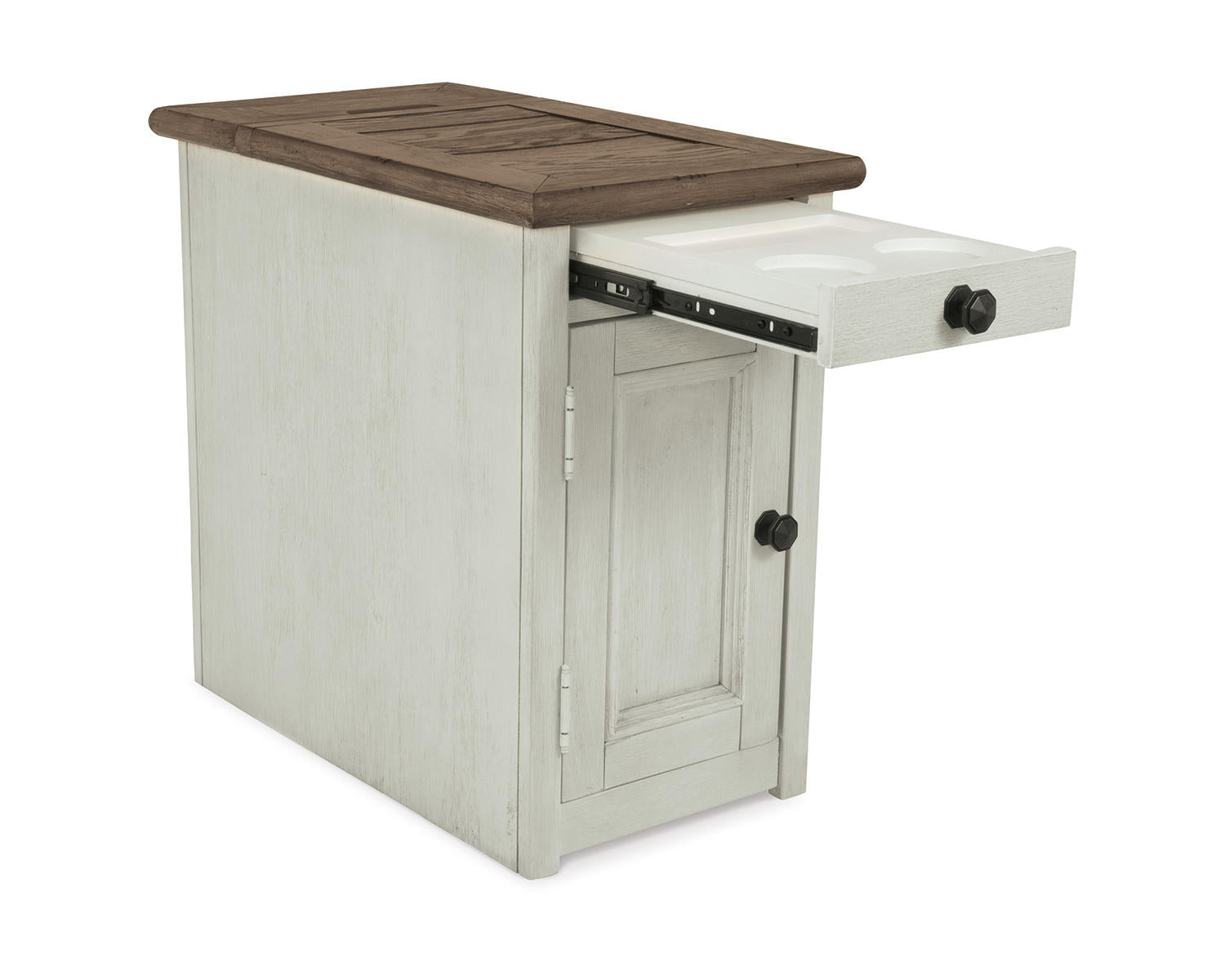 Bolanburg Chairside End Table with USB Ports & Outlets