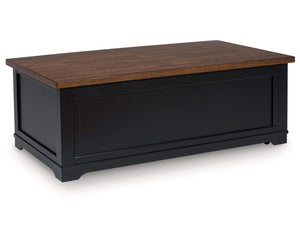 Mesa de centro elevable Wildenauer