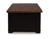 Mesa de centro elevable Wildenauer