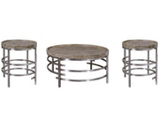 Zinelli Coffee Table and 2 End Tables