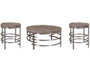 Zinelli Coffee Table and 2 End Tables