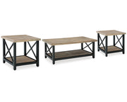 Bristenfort Coffee Table and 2 End Tables