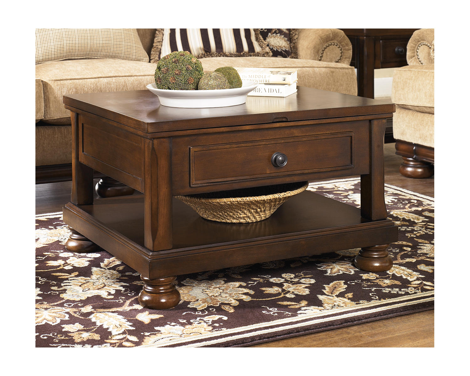 Porter Coffee Table and 2 Chairside End Tables