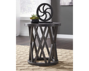 Sharzane Coffee Table and 2 End Tables
