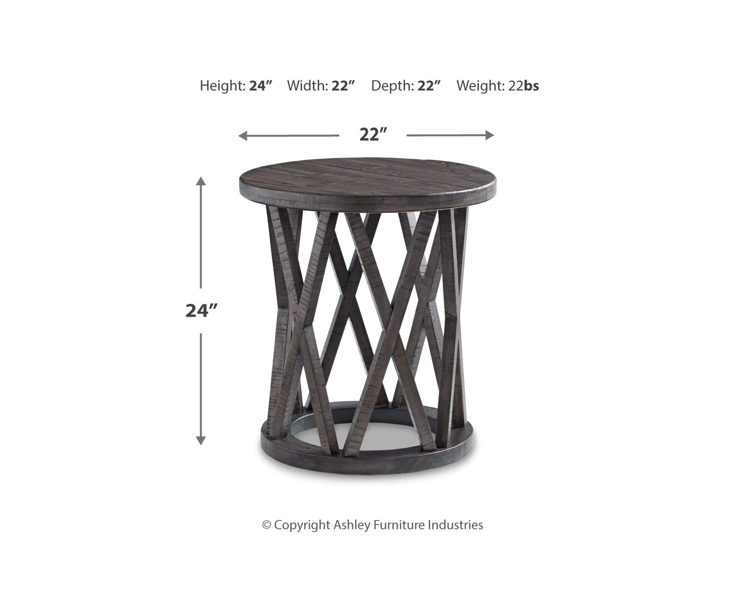 Sharzane Coffee Table and 2 End Tables