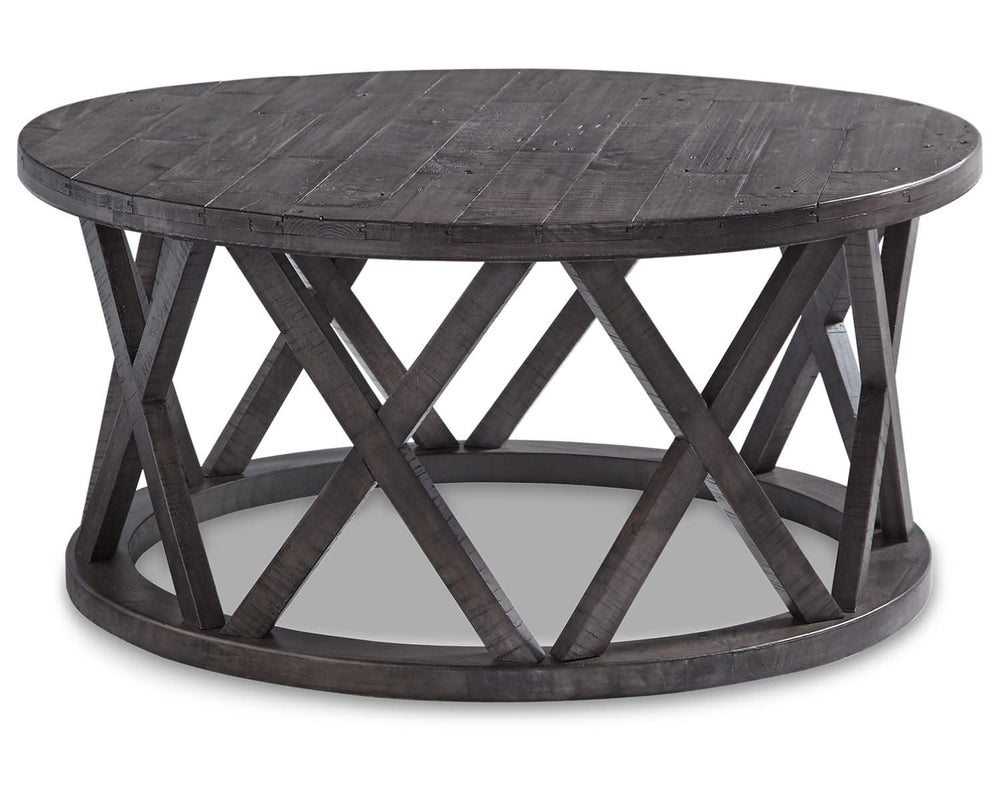 Sharzane Coffee Table and 2 End Tables