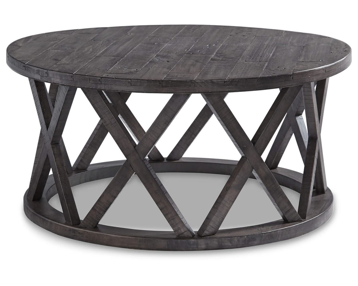 Sharzane Coffee Table and 2 End Tables
