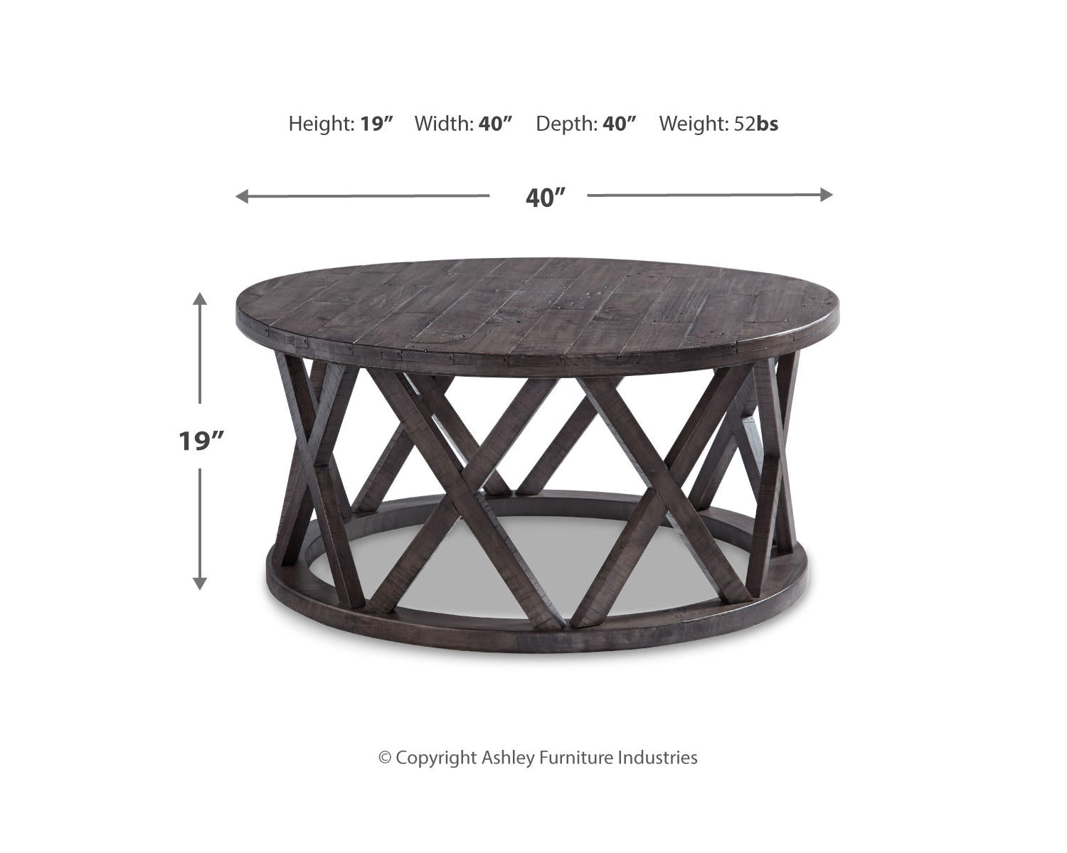 Sharzane Coffee Table and 2 End Tables