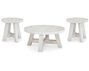 Jallison Coffee Table and 2 End Tables