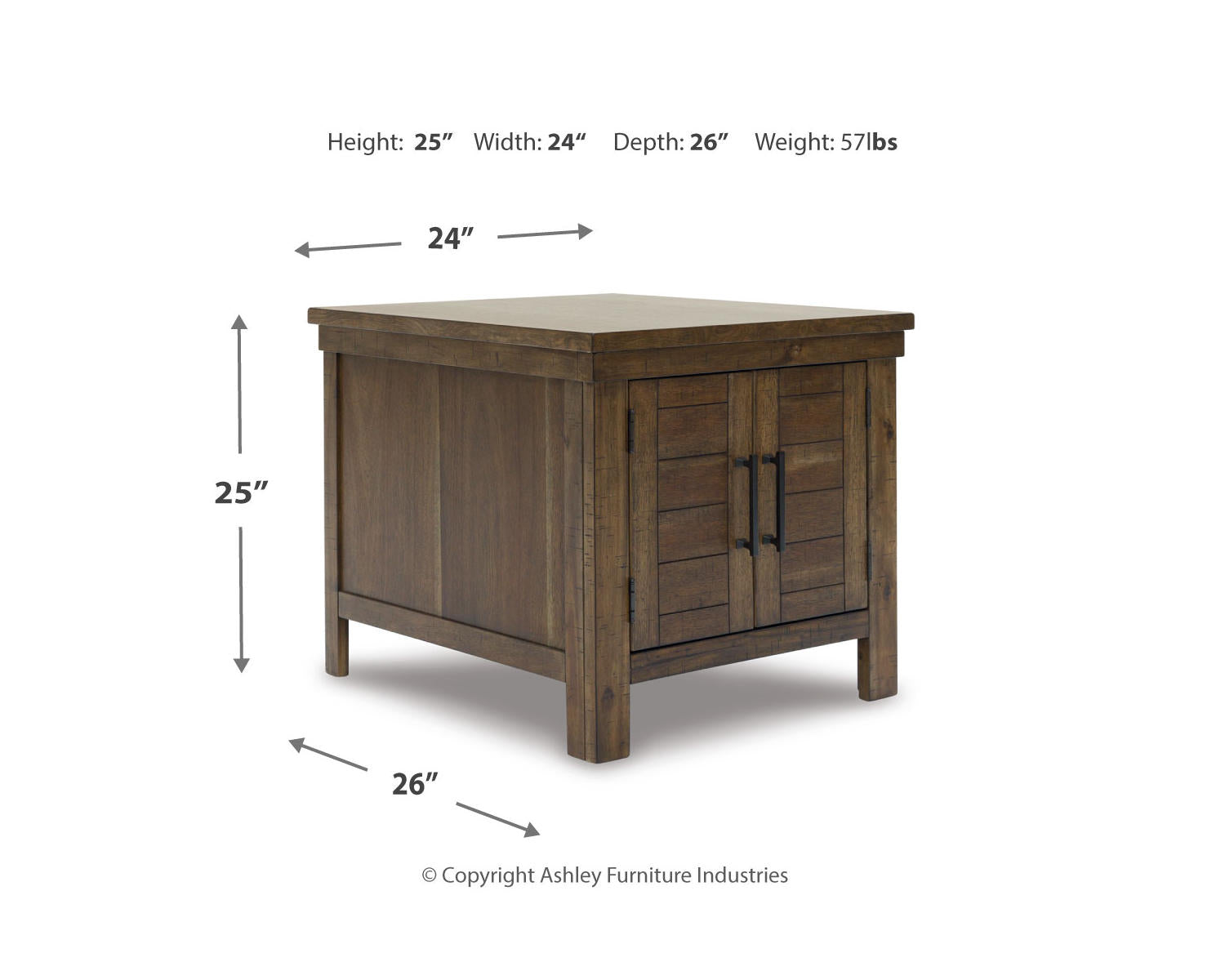 Moriville Lift-top Coffee Table and 2 End Tables