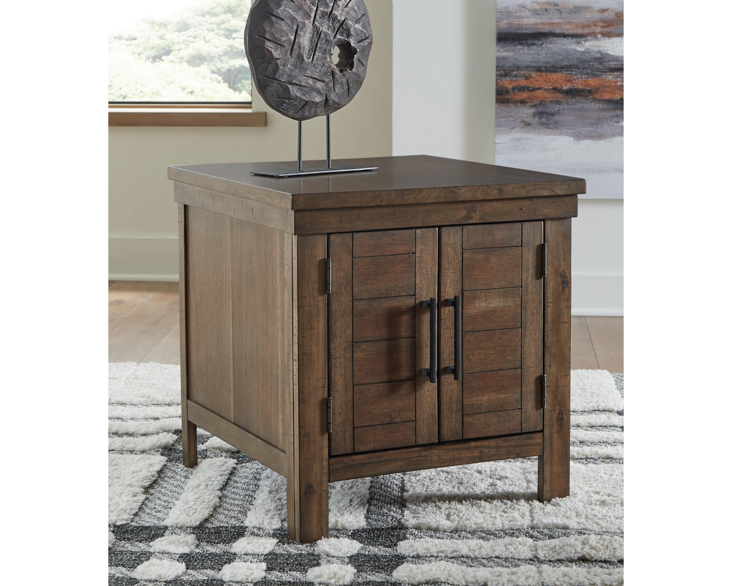 Moriville Lift-top Coffee Table and 2 End Tables