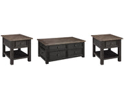 Tyler Creek Coffee Table and 2 End Tables