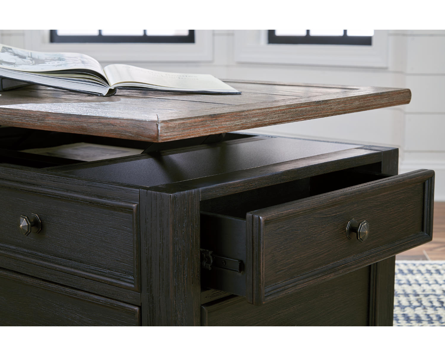 Tyler Creek Coffee Table and 2 Chairside End Tables
