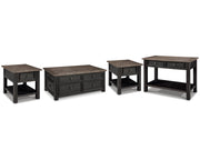 Tyler Creek Coffee Table and 2 End Tables with Console