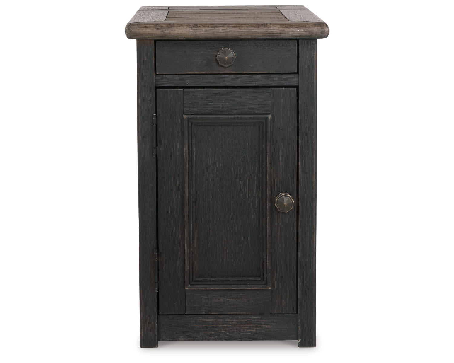 Tyler Creek Chairside End Table with USB Ports & Outlets