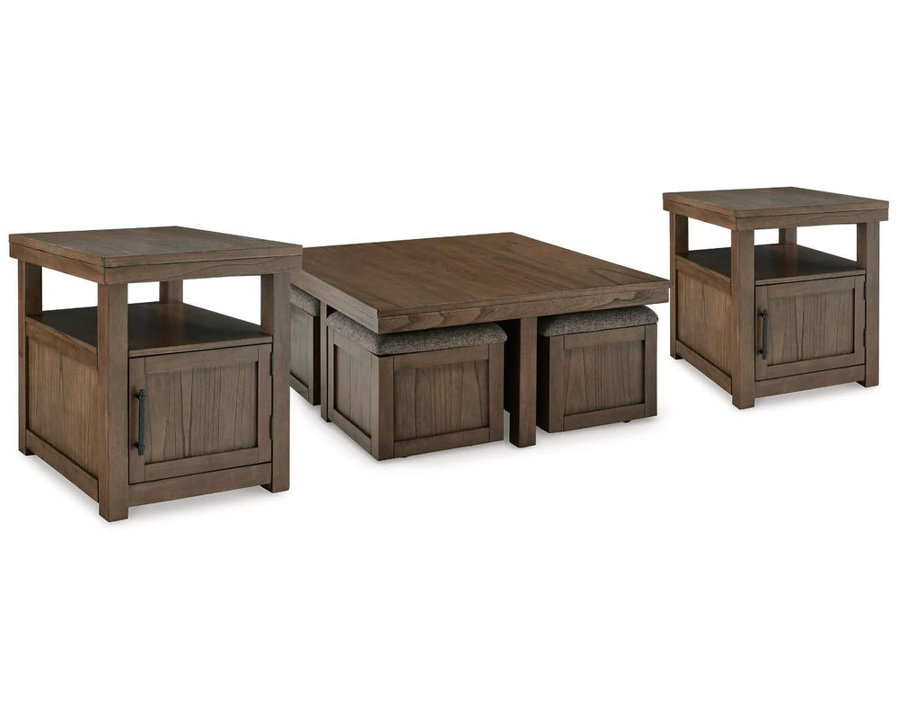 Boardernest Coffee Table and 2 End Tables