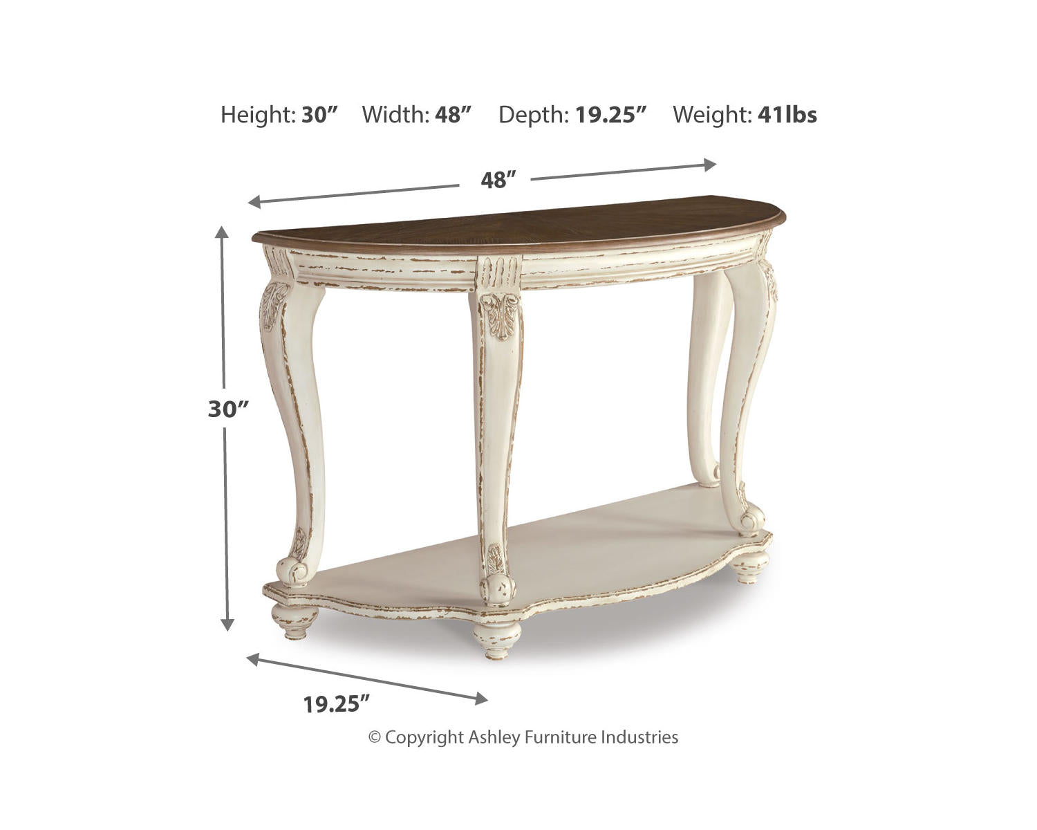 Realyn Sofa Table