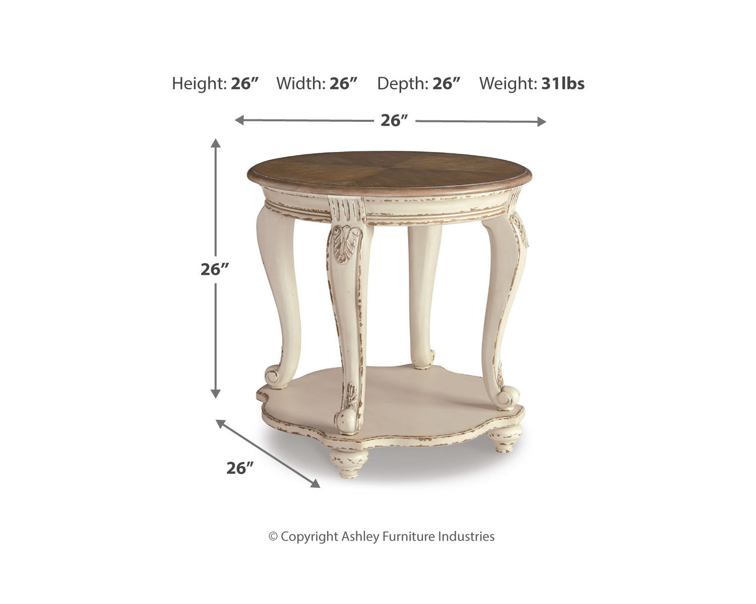 Realyn End Table