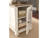 Realyn Coffee Table and 2 End Tables