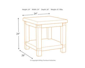 Carynhurst Coffee Table and 2 End Tables