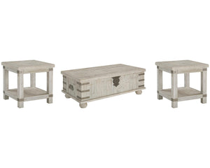 Carynhurst Coffee Table and 2 End Tables