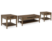 Roanhowe Coffee Table and 2 End Tables