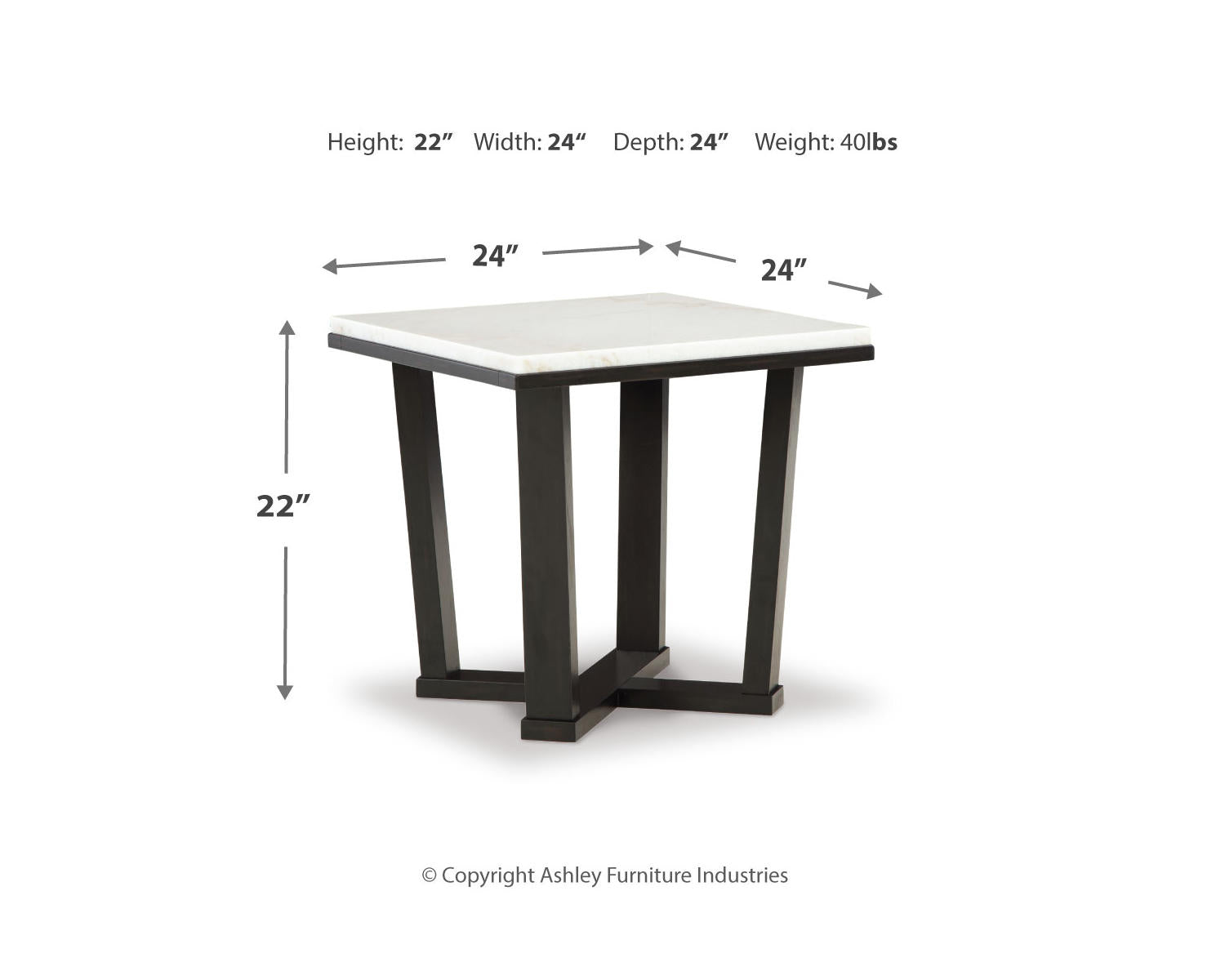 Fostead Coffee Table and 2 Ends