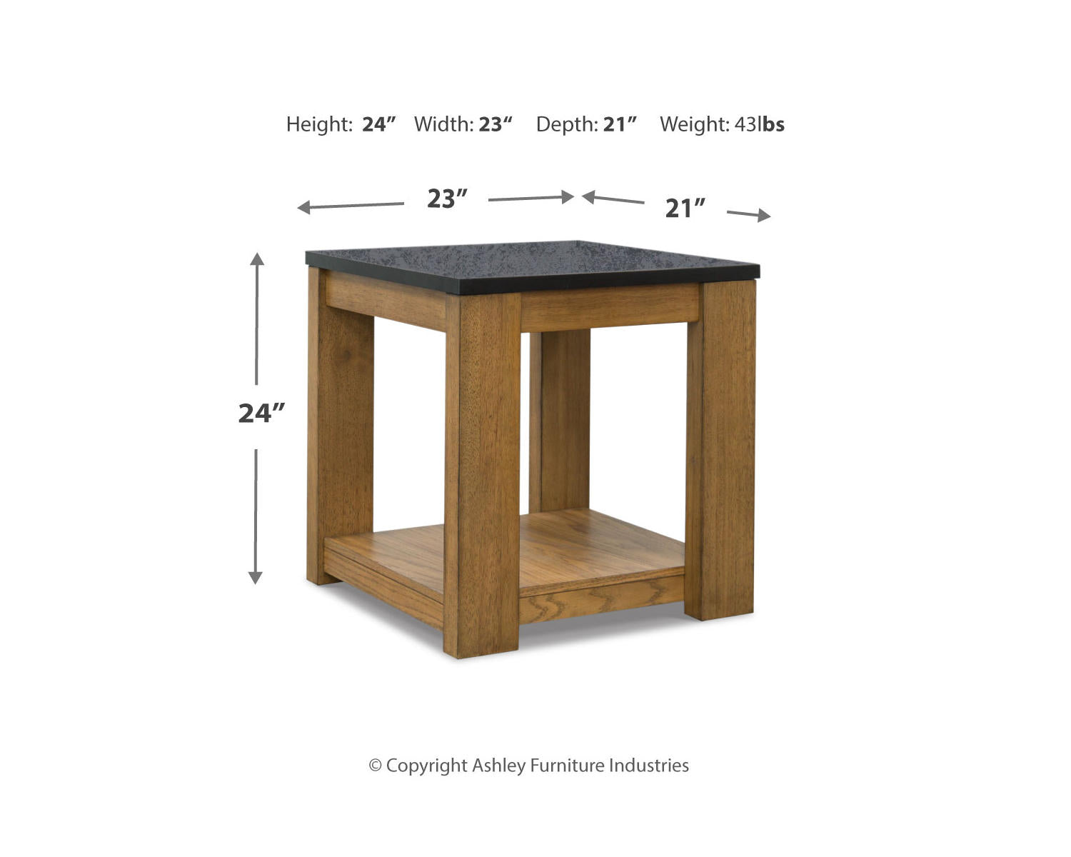 Quentina Lift-top Coffee Table and 2 End Tables