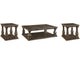 Johnelle Coffee Table and 2 End Tables