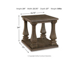Johnelle Coffee Table and 2 End Tables