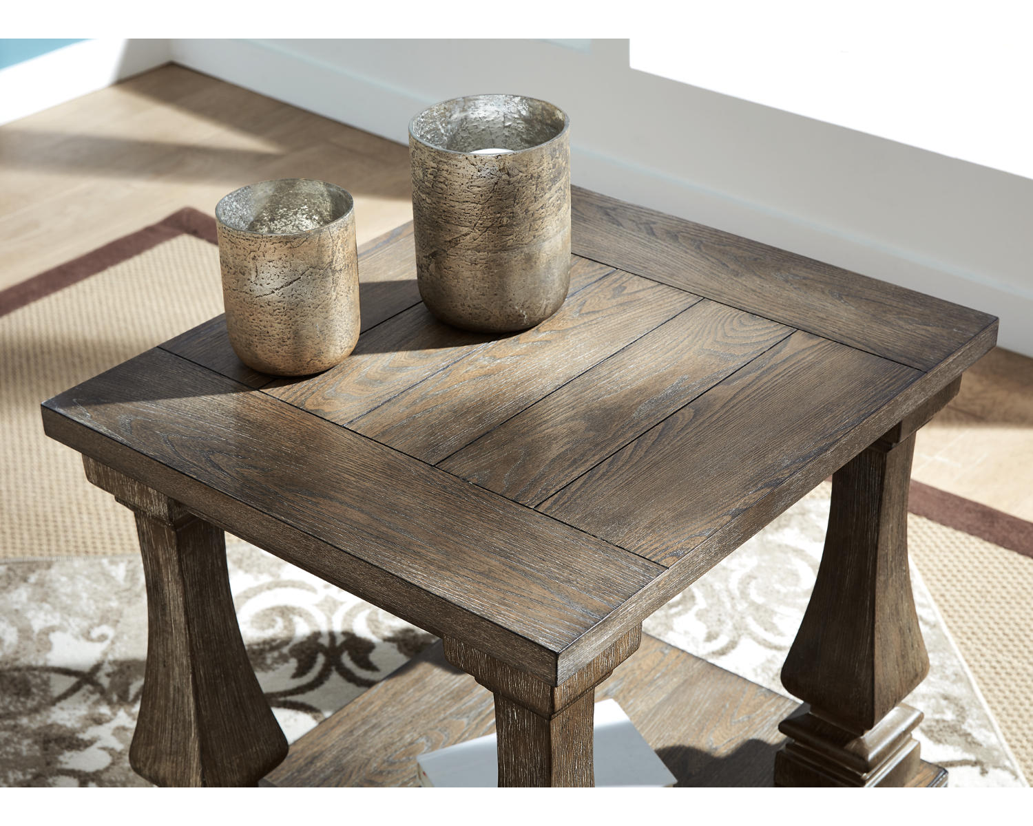Johnelle Coffee Table and 2 End Tables
