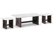 Burkhaus Coffee Table and 2 Ends