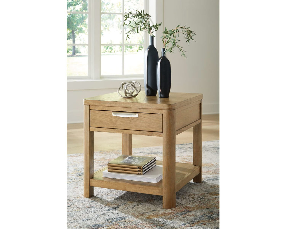 Rencott Coffee Table and 2 End Tables
