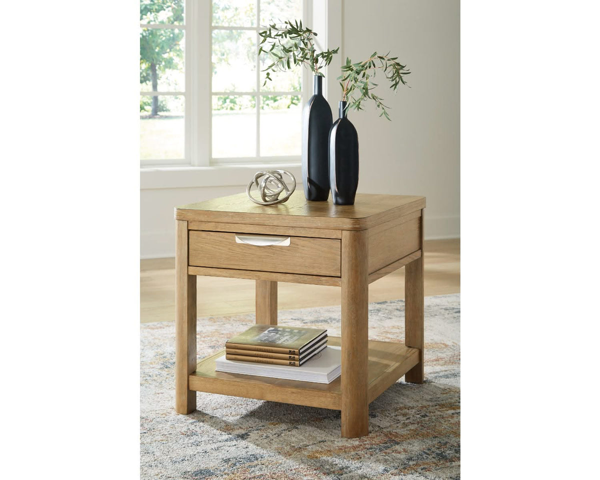 Rencott Coffee Table and 2 End Tables