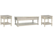 Shawnalore Coffee Table and 2 End Tables