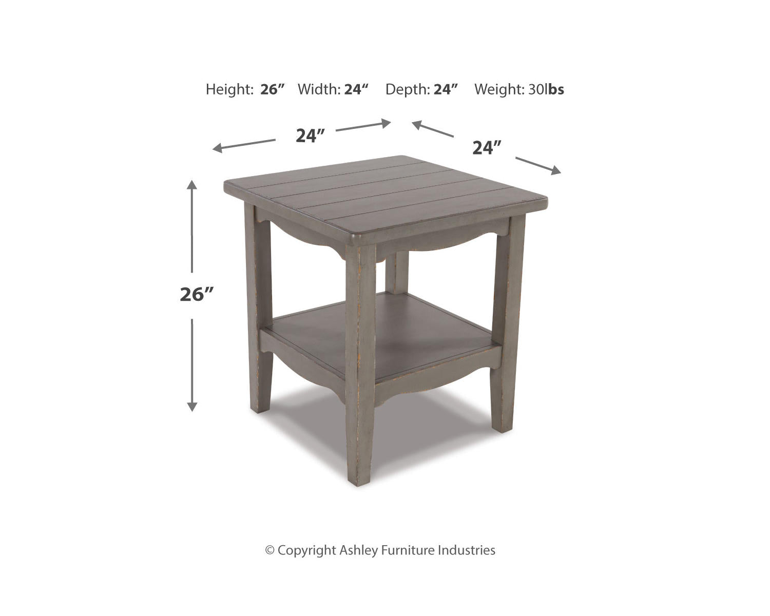 Charina Coffee Table and 2 End Tables