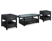 Winbardi Coffee Table and 2 End Tables