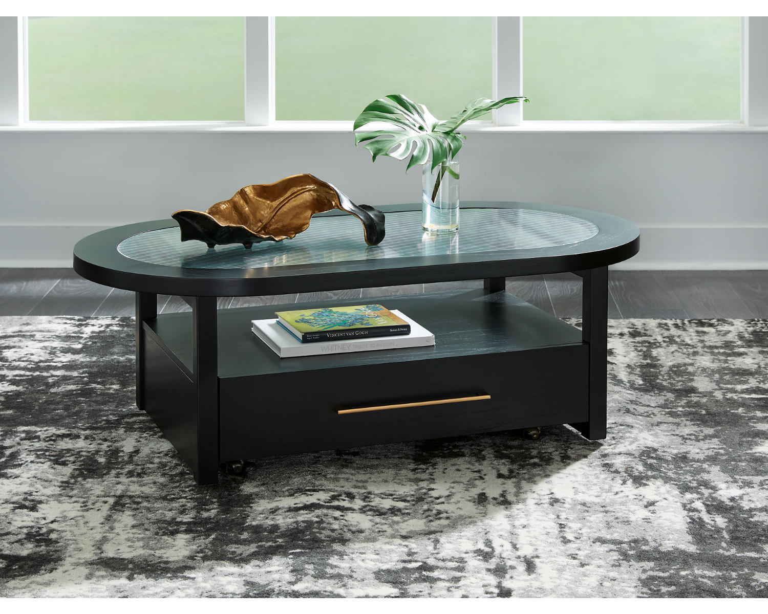 Winbardi Coffee Table and 2 Chairside End Tables
