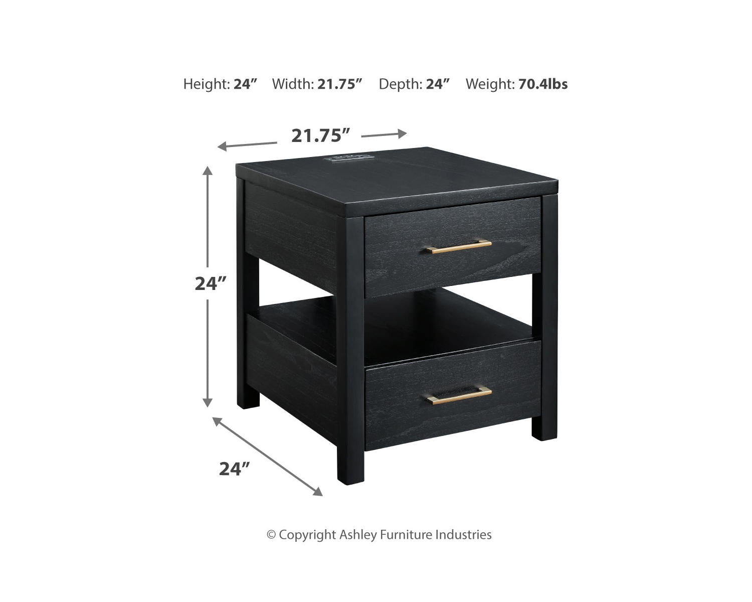 Winbardi Coffee Table and 2 End Tables