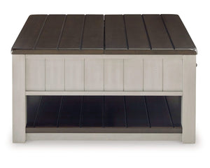 Darborn Lift-top Coffee Table and 2 Chairside End Tables