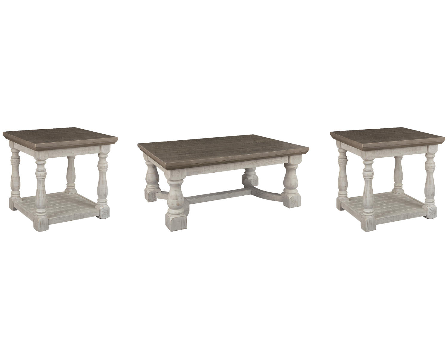 Havalance Coffee Table and 2 End Tables