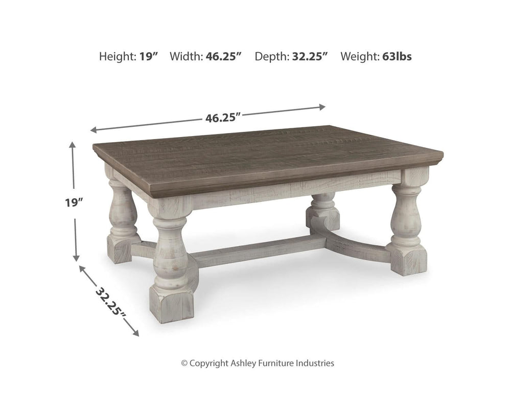 Havalance Coffee Table and 2 End Tables