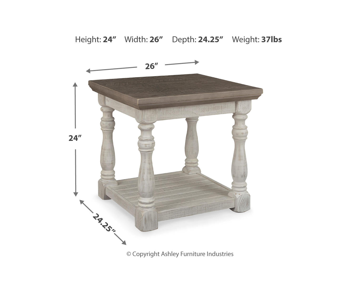 Havalance Lift-Top Coffee Table and 2 Ends