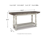 Mesa consola/sofá Havalance