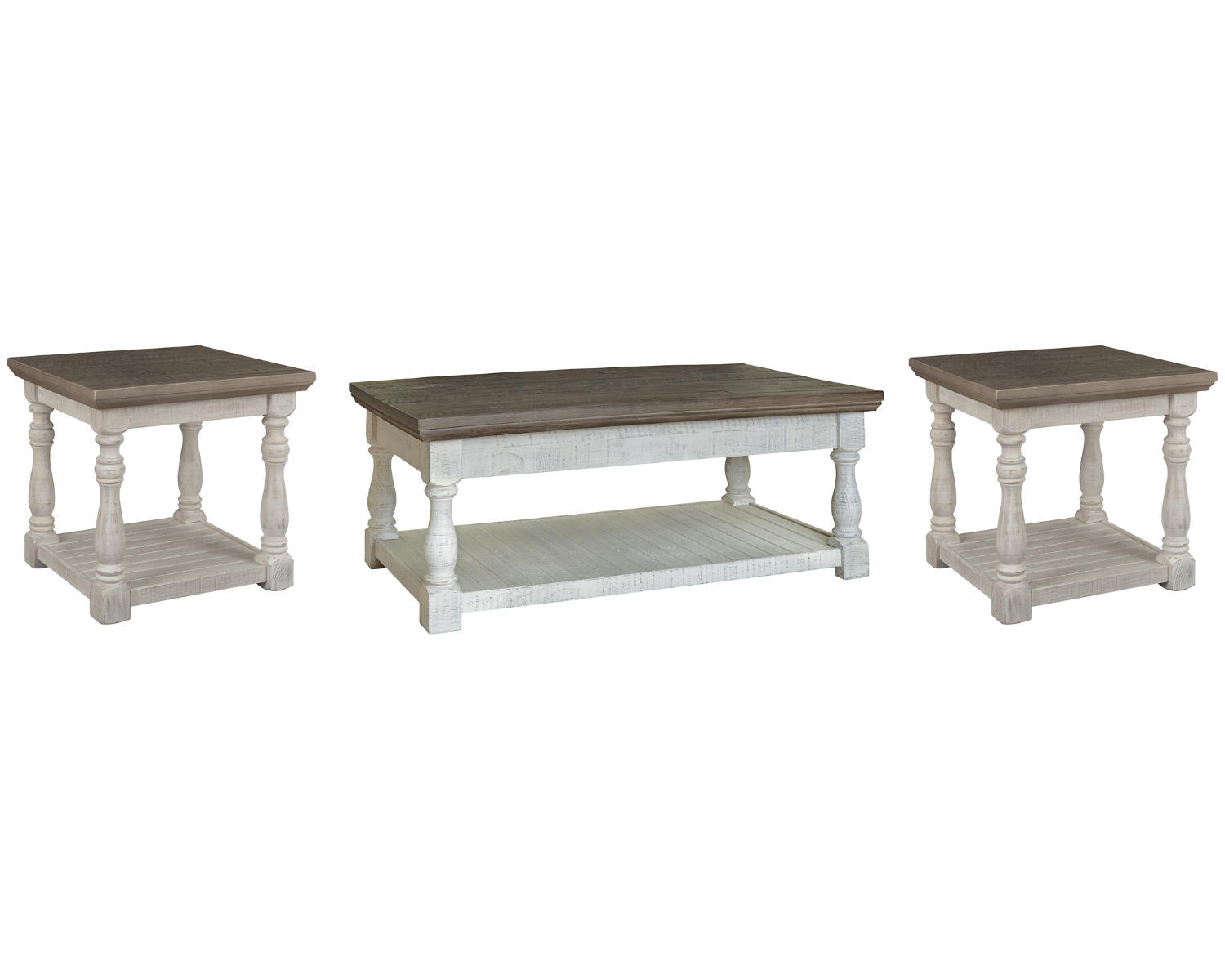 Havalance Lift-Top Coffee Table and 2 Ends