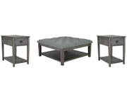Borlofield Coffee Table and 2 End Tables
