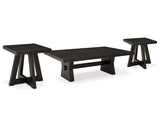 Galliden Coffee Table and 2 End Tables