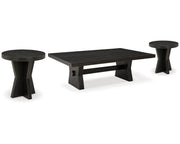 Galliden Coffee Table and 2 End Tables