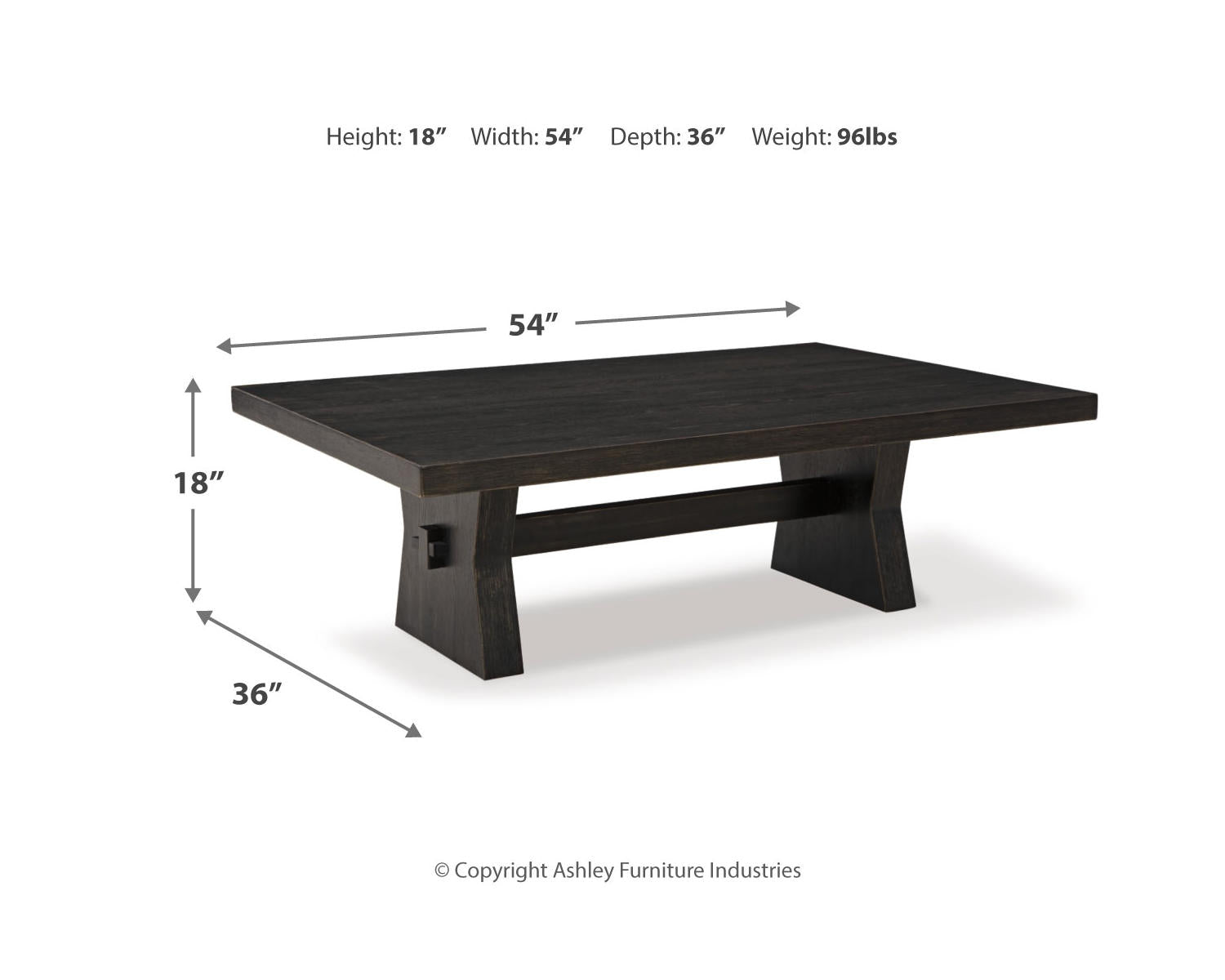 Galliden Coffee Table and 2 End Tables
