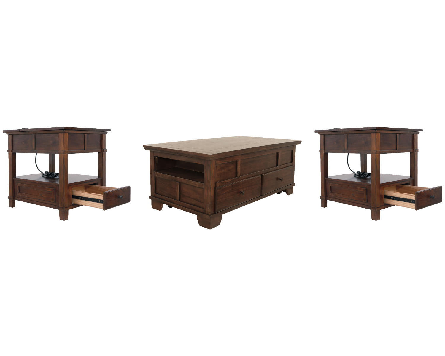Gately Coffee Table and 2 End Tables